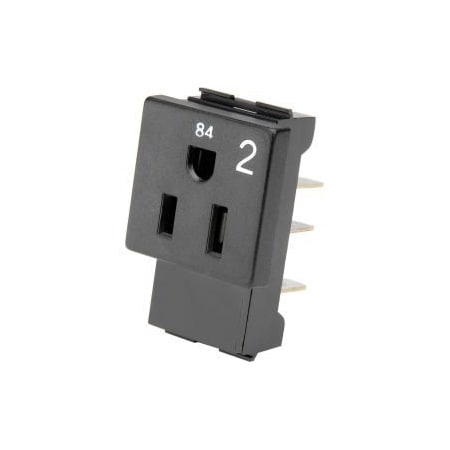 Electri-Cable Assemblies Interion Circuit 2 Receptacle - (Package Of 4) 84 S2-BL-175 4